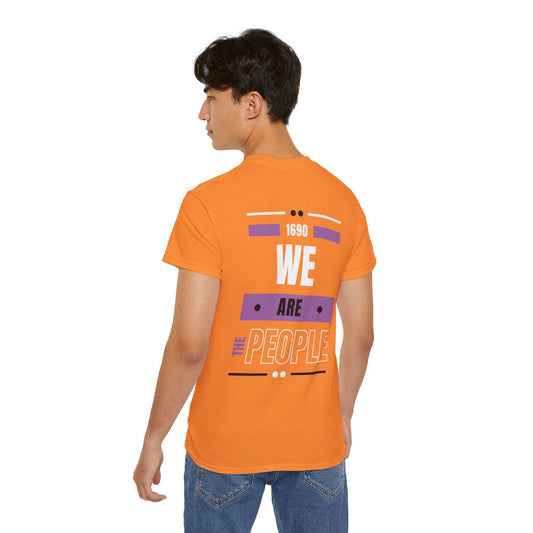 We Are The People Back Print Cotton T-shirt