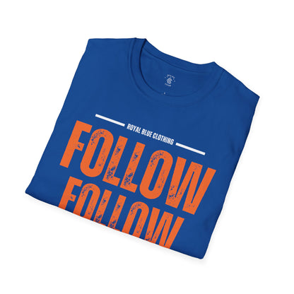 Follow Follow Front Print Cotton T-shirt