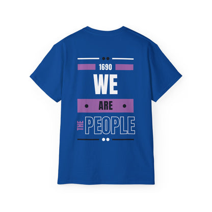 We Are The People Back Print Cotton T-shirt