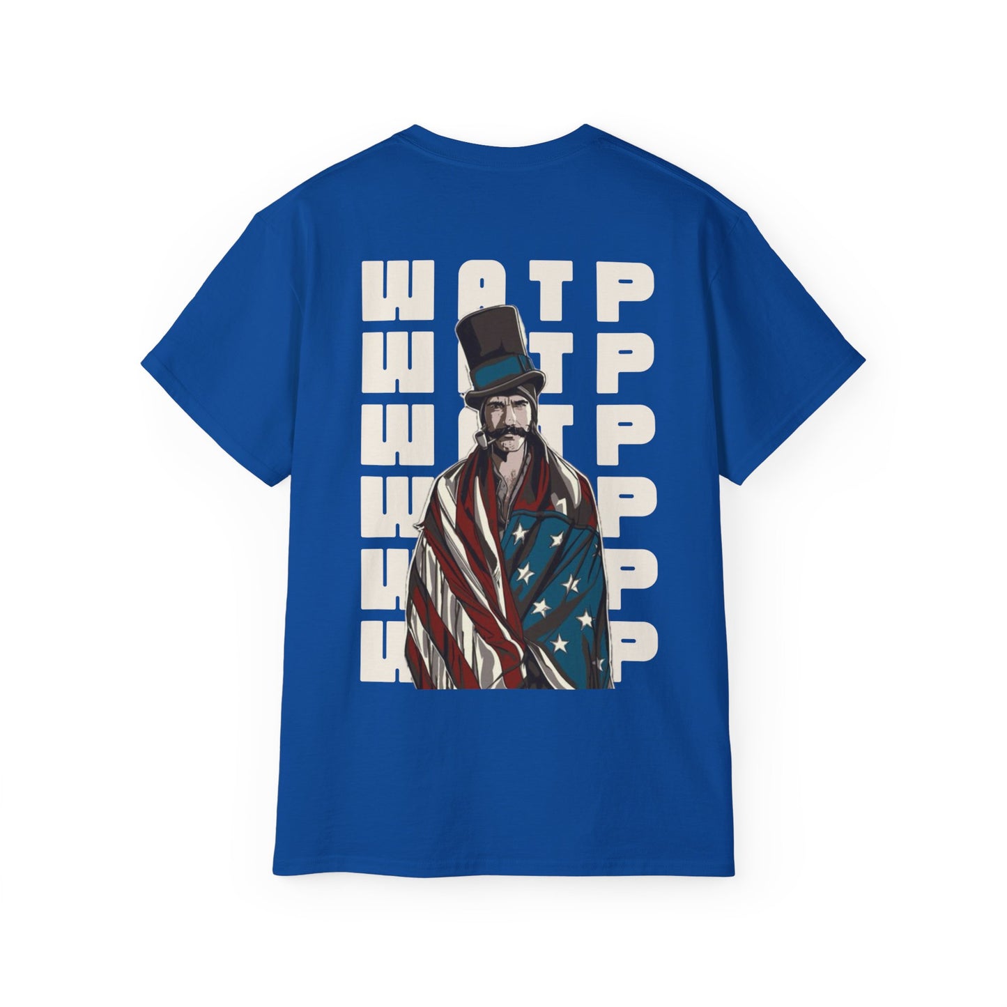 WATP Bill Cutting Back Print Cotton T-shirt