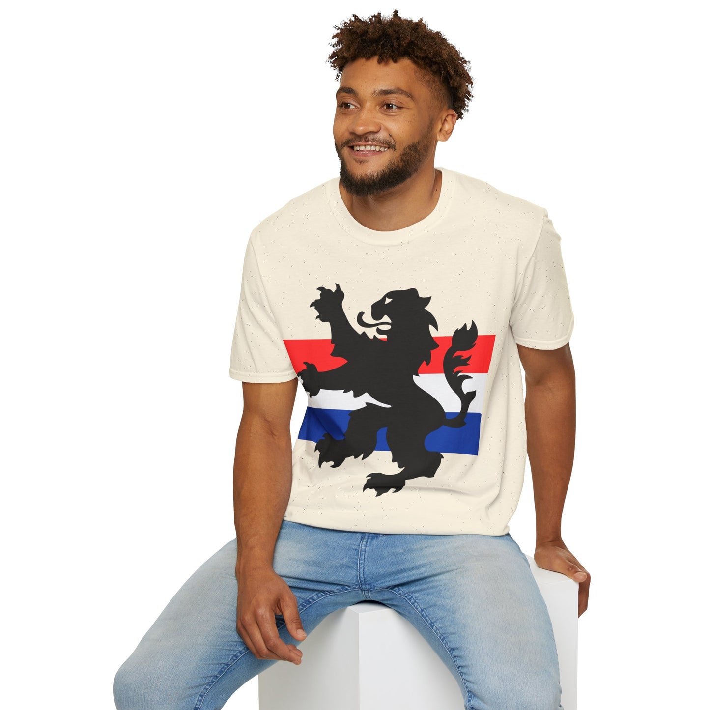 Dutch Front Print Cotton T-shirt